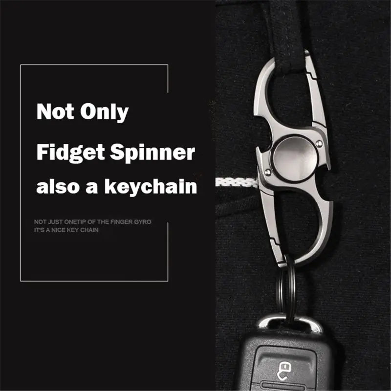 Finger Spinner Fidget Toy Keychain Bottle Opener-3