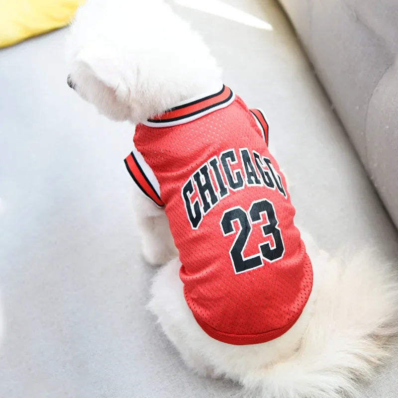 Mesh Breathable Dog Jersey T-Shirts Large Dogs-1